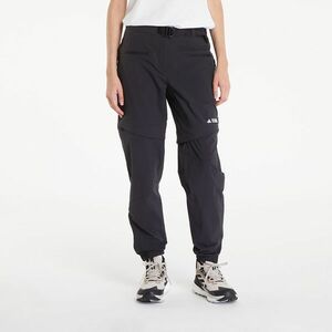 Pantaloni adidas W Terrex Utilitas Hiking Zip-Off Pants Black imagine