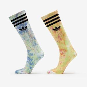 adidas Tie-Dyed High Crew Socks 2-Pack Multicolor imagine