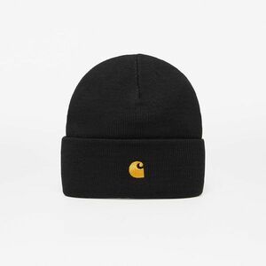 Carhartt WIP Chase Beanie Black/ Gold imagine