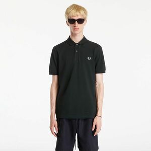 Tricou FRED PERRY The Polo Short Sleeve Tee Night Green/ Snow White imagine