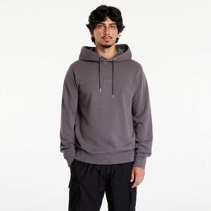 Hanorac Calvin Klein Jeans Washed Monologo Hoodie Gray imagine