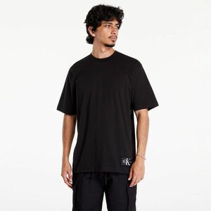 Tricou Calvin Klein Jeans Badge Relaxed Tee Black imagine