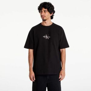 Tricou Calvin Klein Jeans City Grid Short Sleeve Tee Black imagine