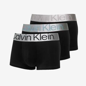 Calvin Klein Reconsidered Steel Low Rise Trunk 3-Pack Black imagine