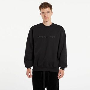 Hanorac Carhartt WIP Carhartt Sweat Black/ Black imagine