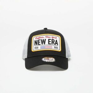 New Era Patch 9FORTY A-Frame Adjustable Trucker Cap Black imagine