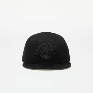 New Era NBA Los Angeles Lakers Monochrome Black 9FIFTY Snapback Cap Black imagine