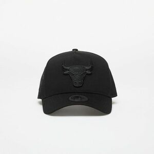 New Era Chicago Bulls Monochrome 9FORTY E-Frame Adjustable Cap Black imagine