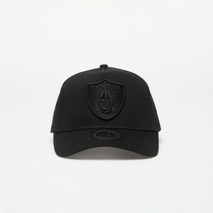 New Era Las Vegas Raiders Monochrome 9FORTY E-Frame Adjustable Cap Black imagine