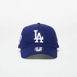 New Era MLB Los Angeles Dodgers Side Patch 9FORTY E-Frame Adjustable Cap Dark Royal imagine