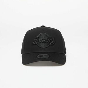 New Era Los Angeles Lakers Monochrome 9FORTY E-Frame Adjustable Cap Black imagine