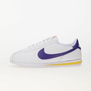 Sneakers Nike Cortez White/ Varsity Purple-Varsity Maize imagine