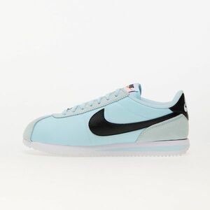 Sneakers Nike W Cortez Txt Glacier Blue/ Black-White-Safety Orange imagine