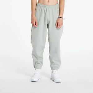 Pantaloni de trening Nike Solo Swoosh Men's Fleece Pants Jade Horizon/ White imagine