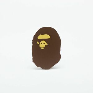 A BATHING APE Ape Head Coaster Brown imagine