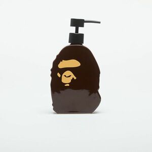 A BATHING APE Ape Head Soap Dispenser Brown imagine