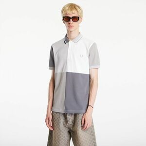 Tricou FRED PERRY Beams Grid Design Fp Polo T-Shirt White imagine