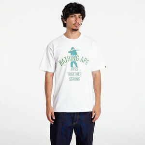 Tricou A BATHING APE Soldier Ats Tee White imagine