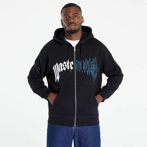 Hanorac Wasted Paris Hoodie Zip Dark Pitcher Black imagine