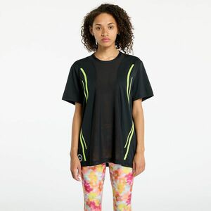 Tricou adidas X Stella McCartney TruePace Tee Black/ Semi Solar Slime imagine