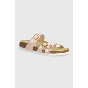 Birkenstock papuci Franca femei, culoarea roz, 1026419 imagine