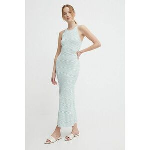 Pepe Jeans rochie GRIZEL DRESS maxi, mulata, PL953528 imagine