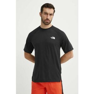 The North Face tricou sport culoarea negru, neted imagine