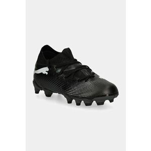 Puma dopuri pentru copii FUTURE 7 MATCH FG/AG Jr culoarea negru imagine