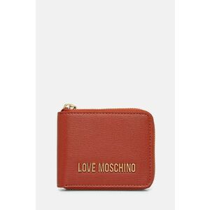 Love Moschino portofel femei, culoarea portocaliu, JC5639PP1LLD0000 imagine