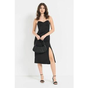 Rochie midi cu slit lateral imagine