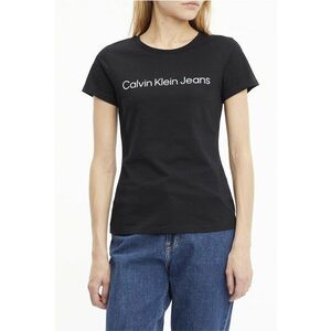 Tricou slim fit cu decolteu la baza gatului imagine