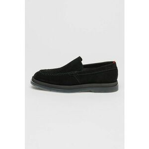 Pantofi loafer uni de piele intoarsa imagine