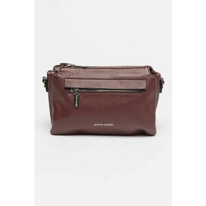 Geanta crossbody din piele ecologica cu trei compartimente imagine