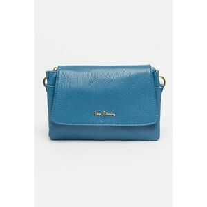 Geanta crossbody din piele cu clapa imagine