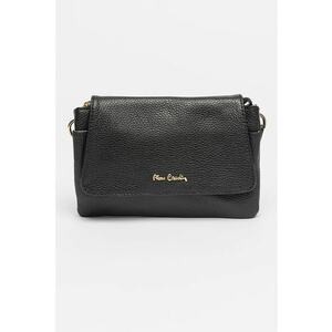 Geanta crossbody din piele cu clapa imagine