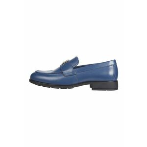 Pantofi loafer de piele cu detalii monograma metalice imagine