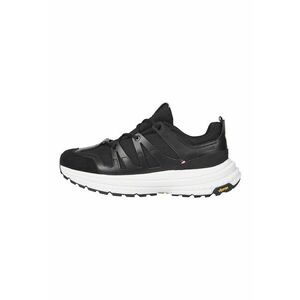 Pantofi sport low-cut cu insertii din material textil imagine