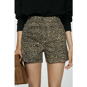 Colanti cu talie inalta si animal print imagine