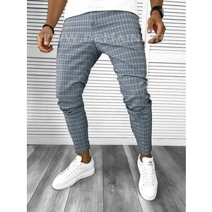 Pantaloni barbati casual regular fit albastri A8439 P19-3.1 imagine