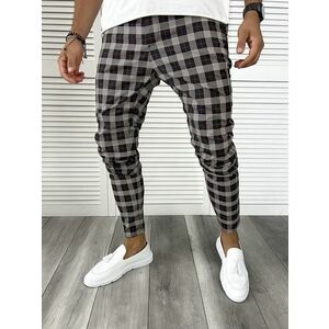 Pantaloni barbati eleganti in carouri B8787 P19-6.2 imagine