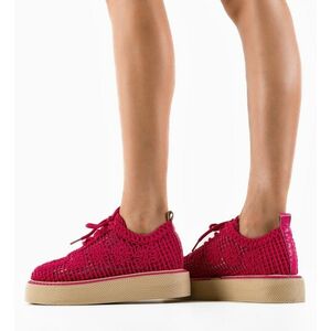 Pantofi Casual Ystory Fuchsia imagine