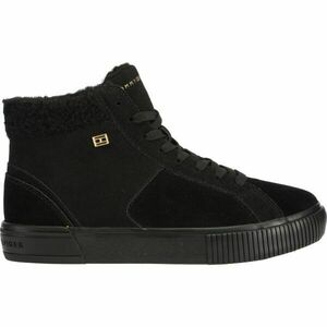 Tommy Hilfiger VULC SUEDE SNEAKER HI Încălțăminte femei, negru, mărime imagine