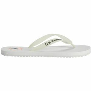 Calvin Klein BEACH SANDAL LOGO Șlapi pentru bărbați, alb, mărime imagine