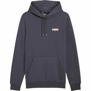 Puma ESS+2 COL SMALL LOGO HOODIE FL Hanorac pentru bărbați, gri închis, mărime imagine