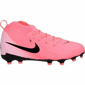 Nike JR PHANTOM LUNA II ACAD FG/MG Ghete de fotbal copii, roz, mărime 35.5 imagine