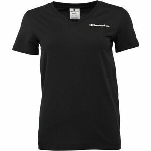 Champion V-NECK T-SHIRT Tricou damă, negru, mărime imagine