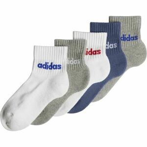 adidas LINEAR ANKLE KIDS Șosete copii, alb, mărime imagine