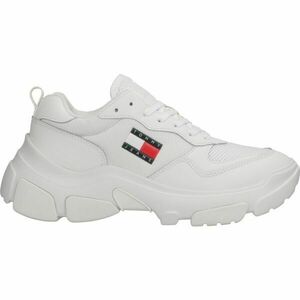 Tommy Hilfiger LEATHER HYBRID CHUNKY SOLE TRAINER Încălțăminte casual damă, alb, mărime imagine