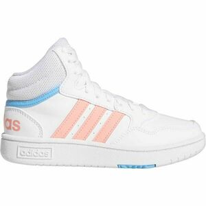 adidas HOOPS 3.0 MID K Încălțăminte casual băieți, alb, mărime 38 2/3 imagine