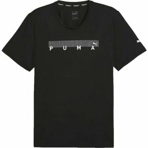 Puma ENERGY CLOUDSPUN GRAPHIC TEE Tricou sport bărbați, negru, mărime imagine